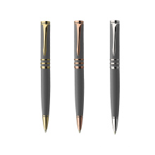 Rose Gold Twist Heavy Metal Ballpoint Stift mit Geschenkbox Customized Pen Logo Werbepen